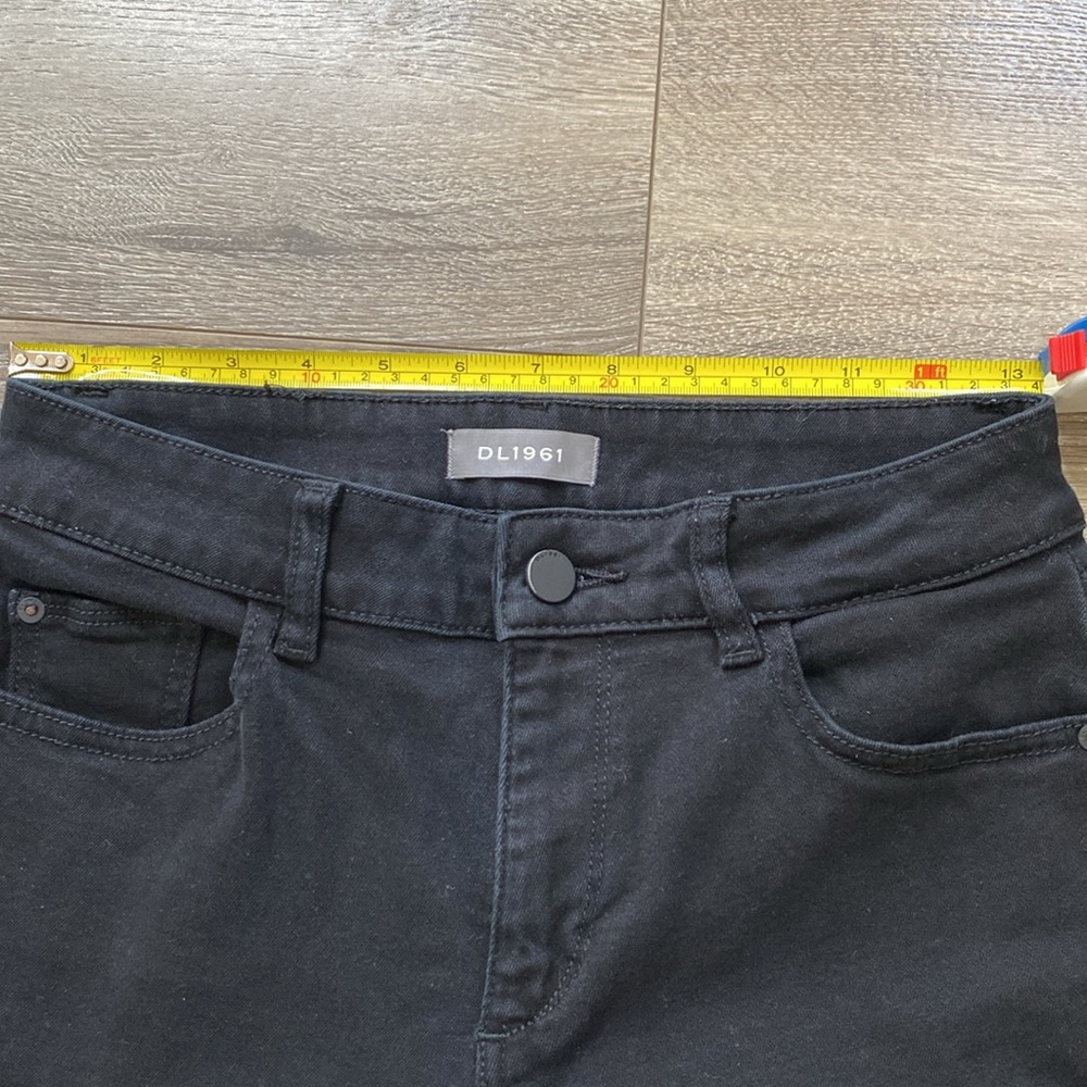 🔥Final Sale $7🔥 DL1961 Women's Lara md rise instasculp cropped boot Jeans - Picture 7 of 8